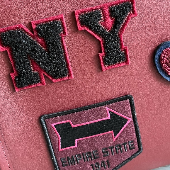 💰SOLD - CG214 - Coach Rogue 25 with Varsity Patches - Picture 7 of 16